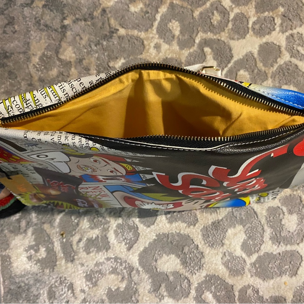 Colorful Comic Print Backpack - Picture 3 of 3
